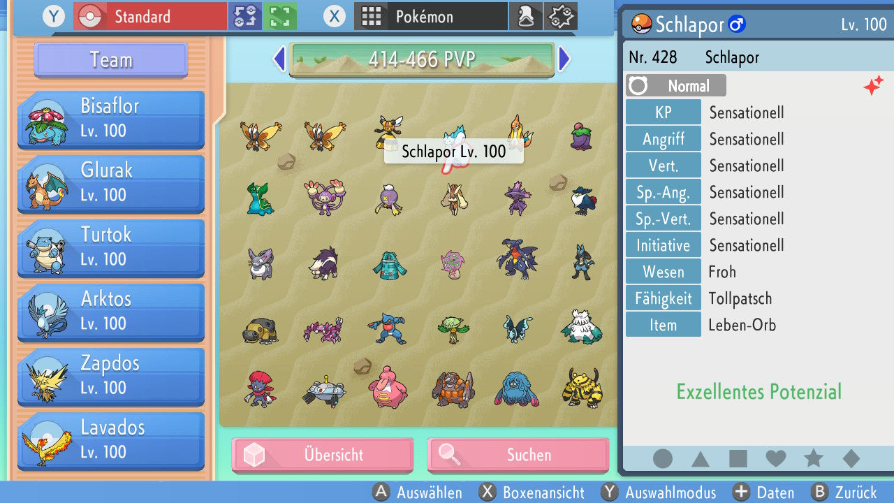#428 Schlapor PVP BDSP