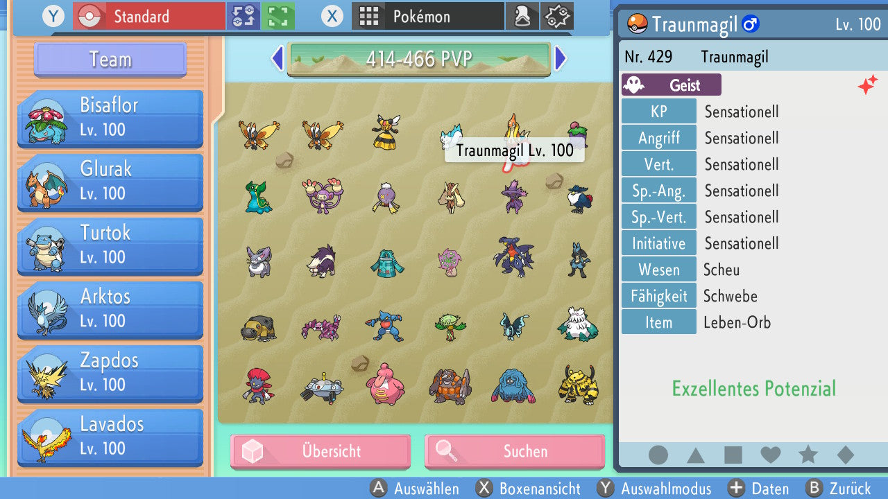 #429 Traunmagil PVP BDSP