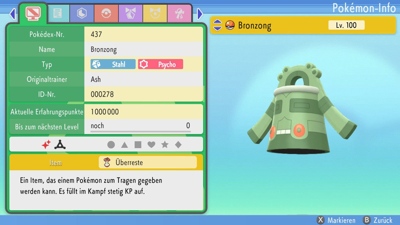 #437 Bronzong PVP BDSP