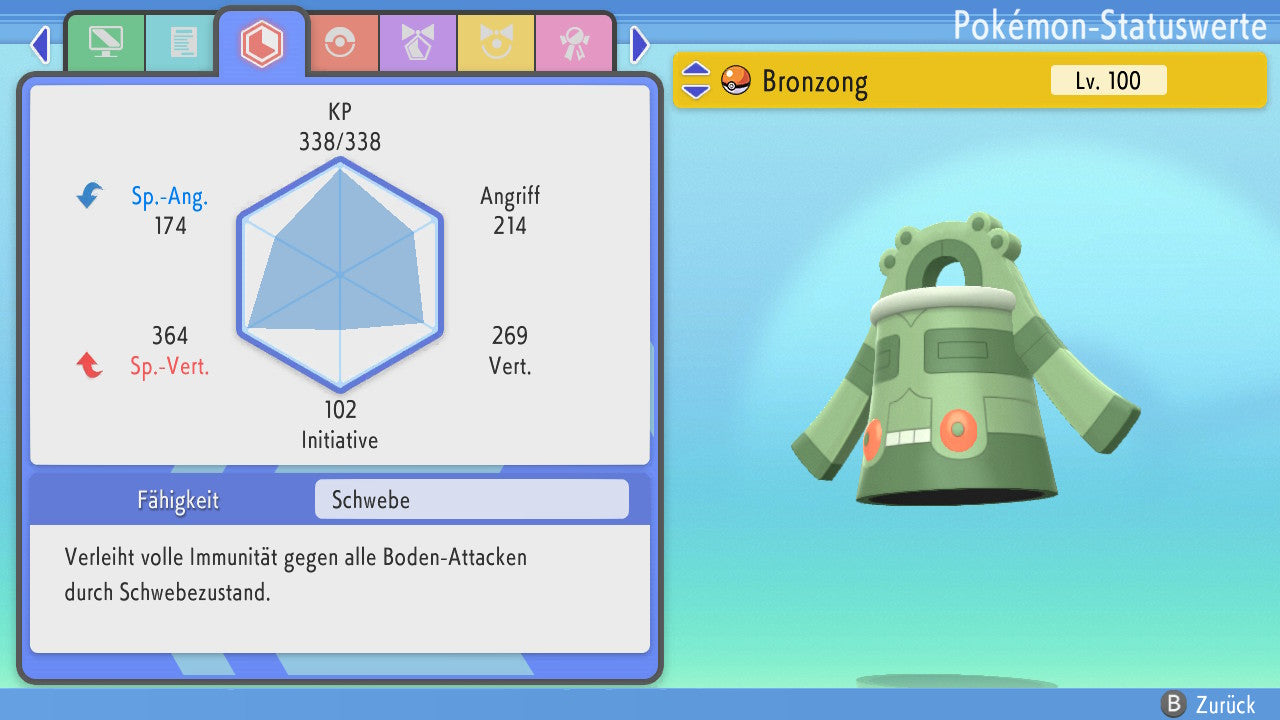 #437 Bronzong PVP BDSP