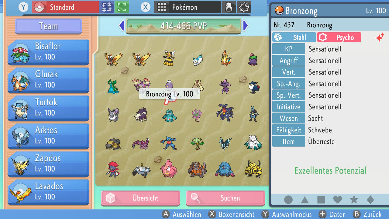 #437 Bronzong PVP BDSP