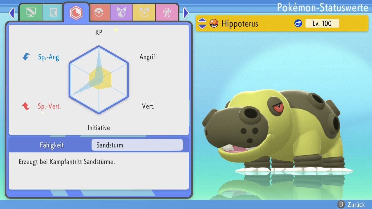 #450 Hippoterus PVP BDSP