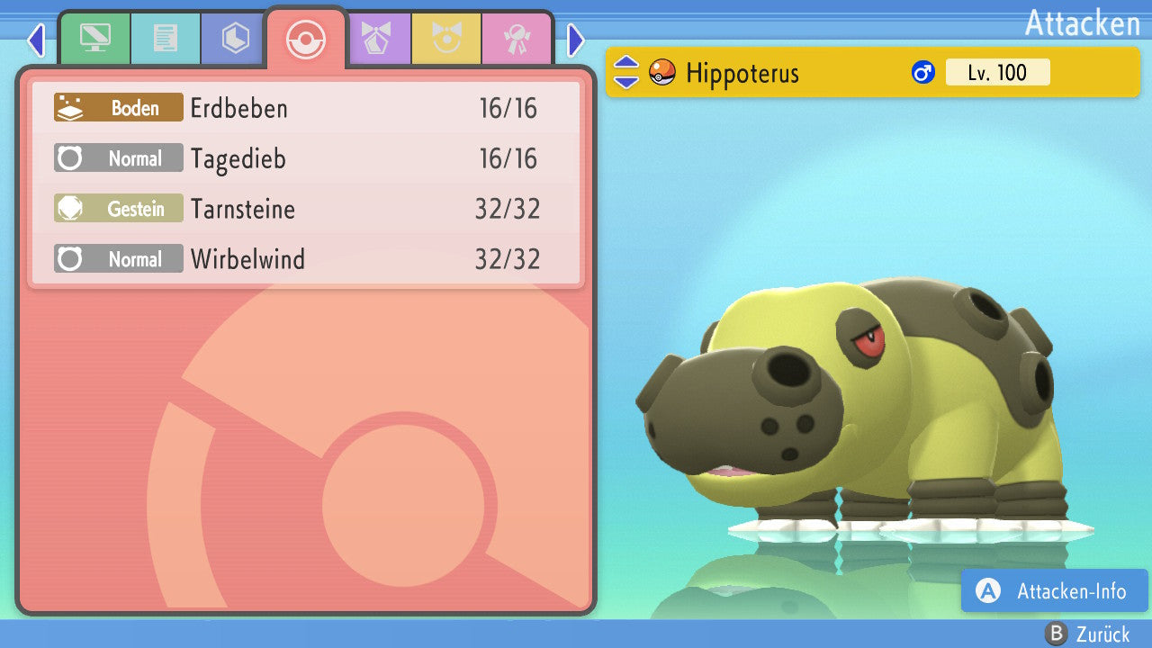 #450 Hippoterus PVP BDSP