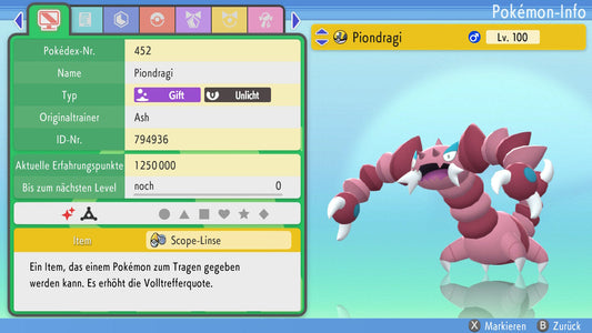 #452 Piondragi PVP BDSP