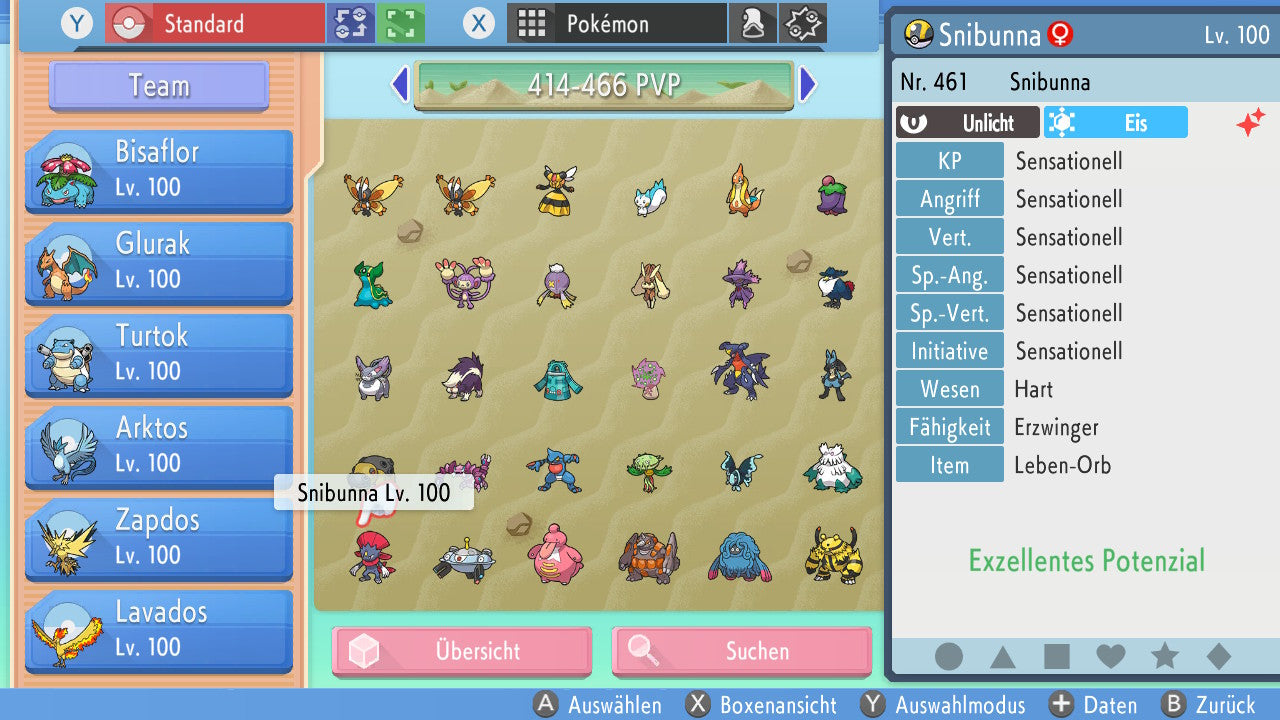 #461 Snibunna PVP BDSP