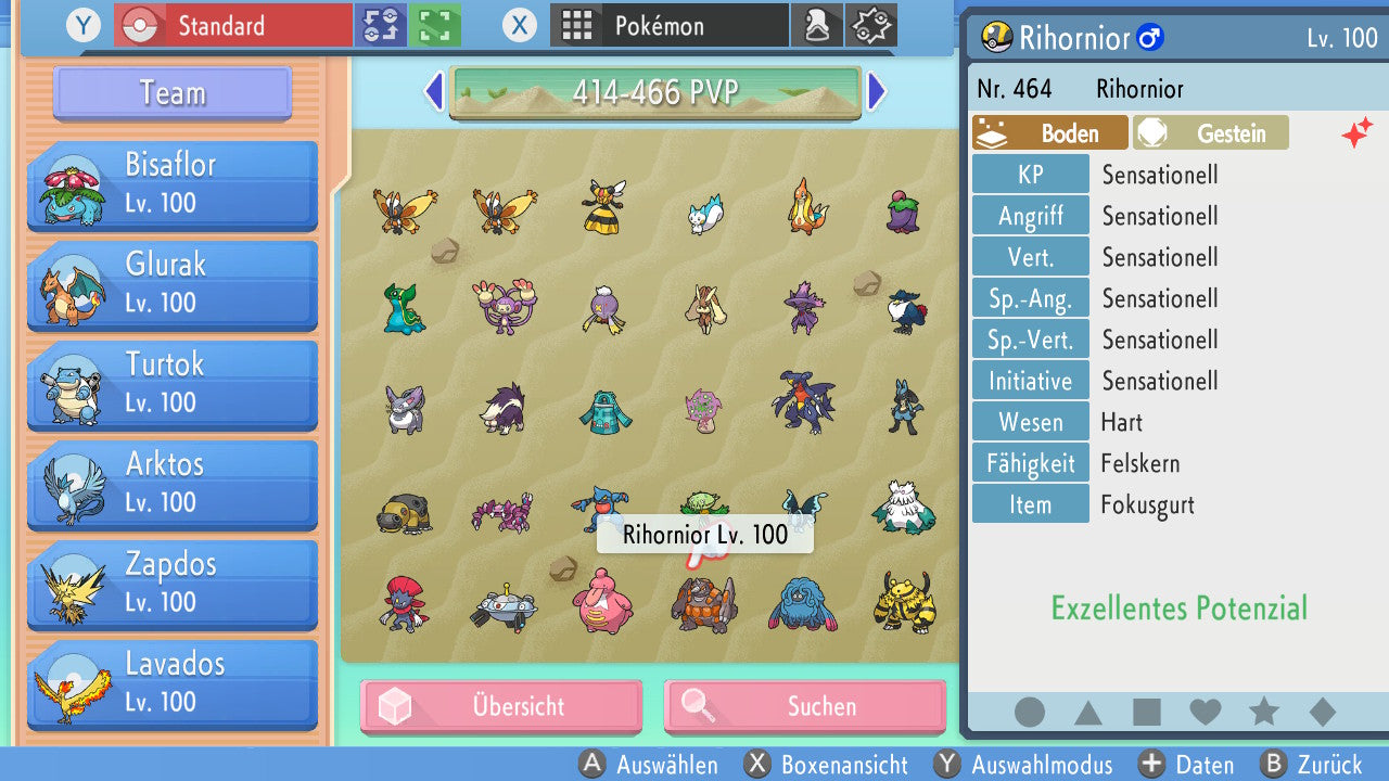 #464 Rihornior PVP BDSP