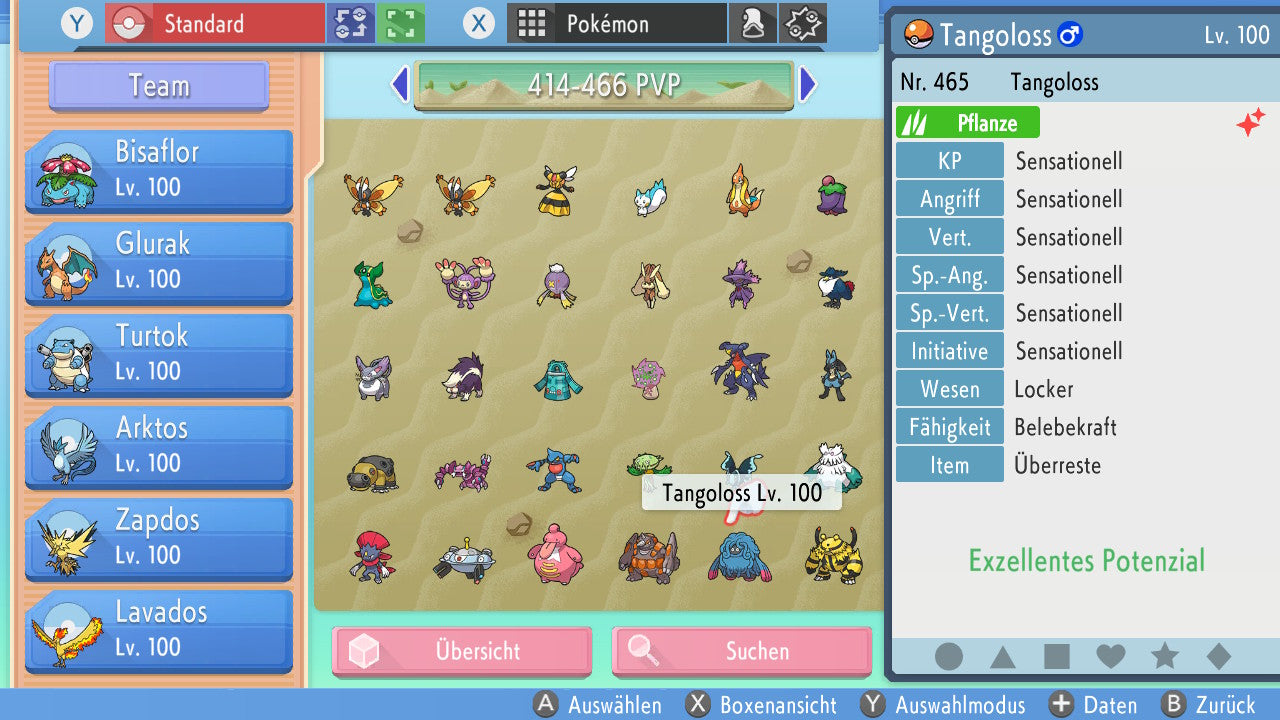 #465 Tangoloss PVP BDSP