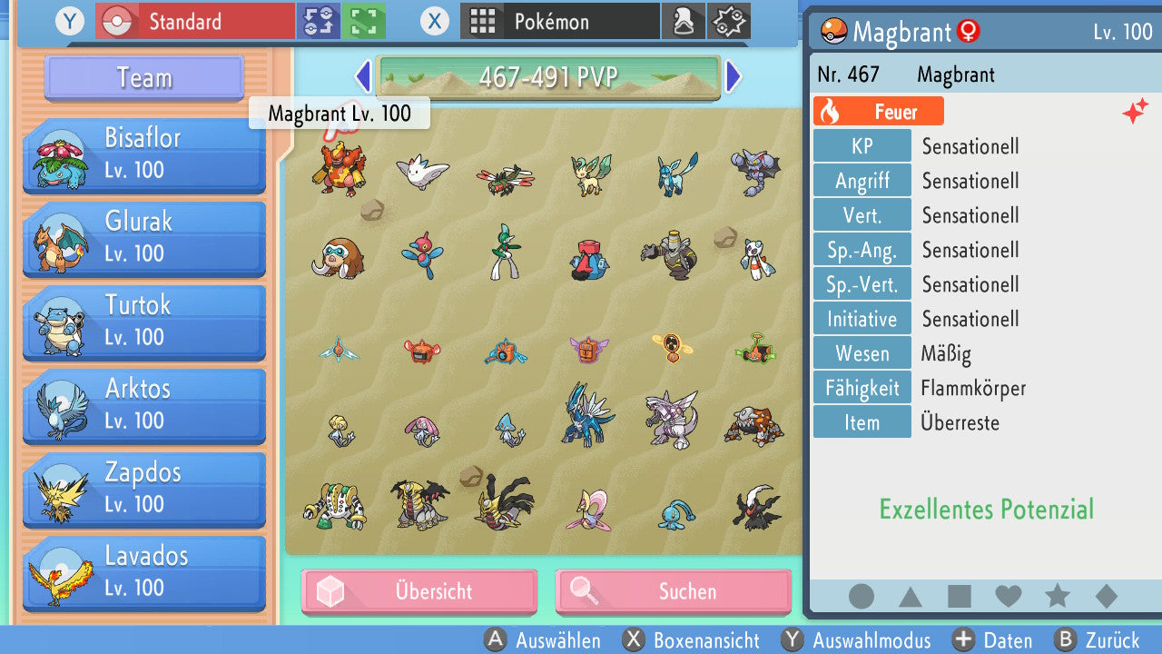 #467 Magbrant PVP BDSP