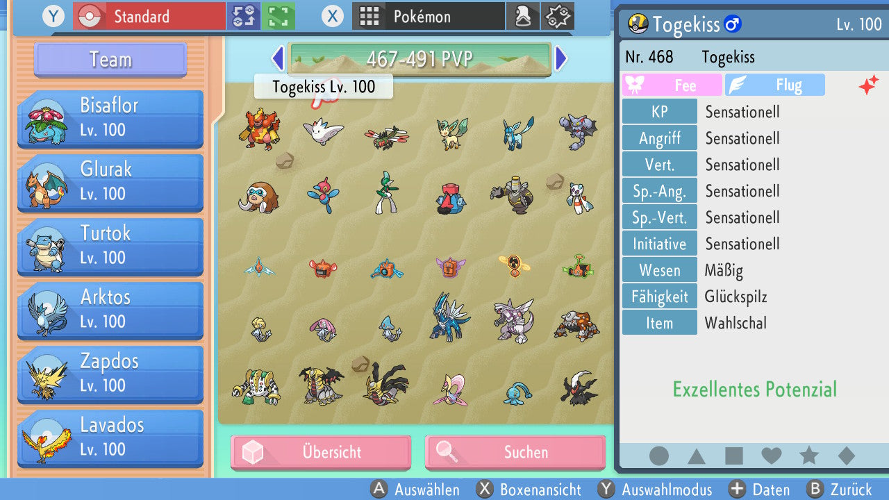 #468 Togekiss PVP BDSP