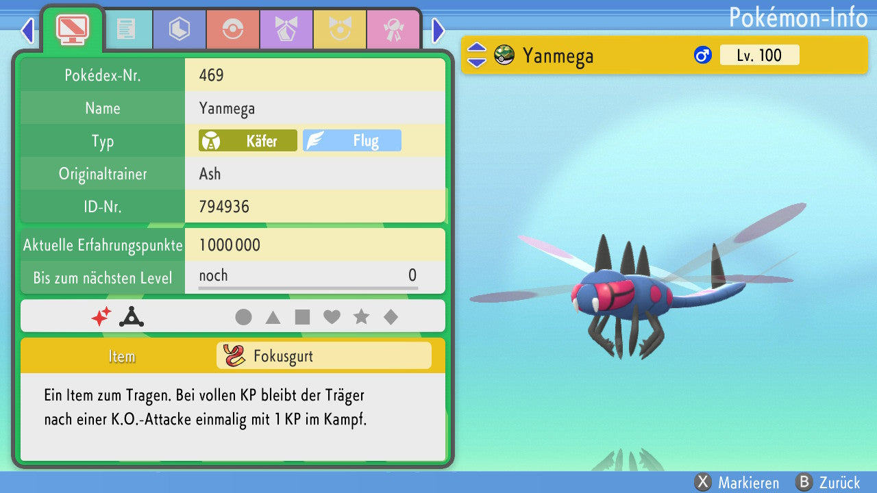 #469 Yanmega PVP BDSP