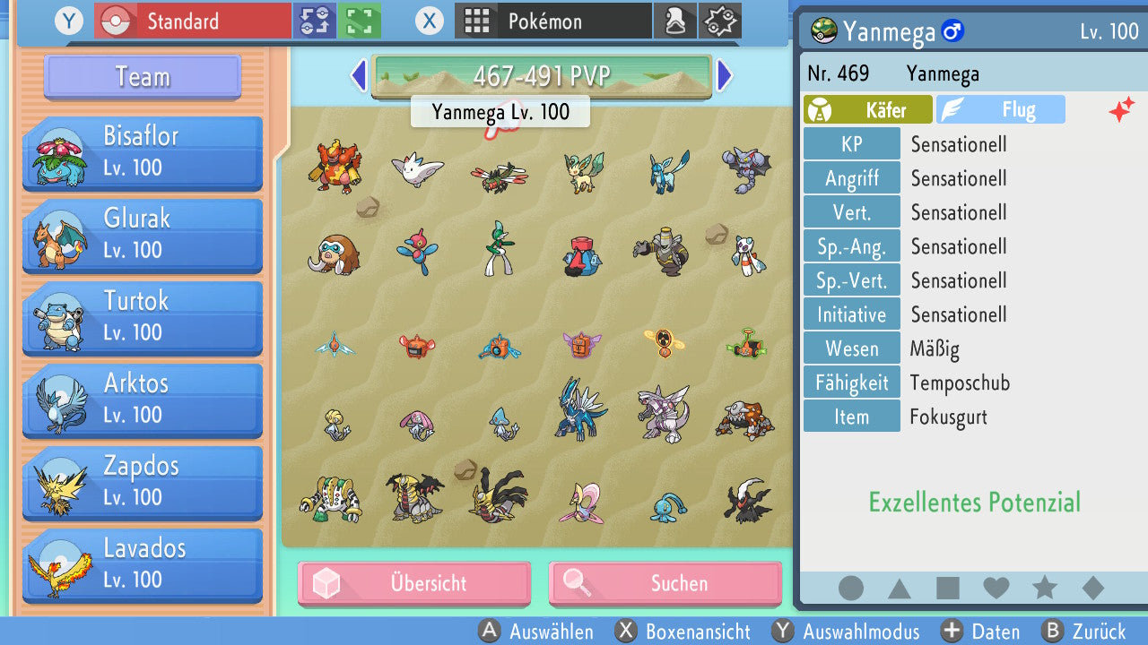 #469 Yanmega PVP BDSP