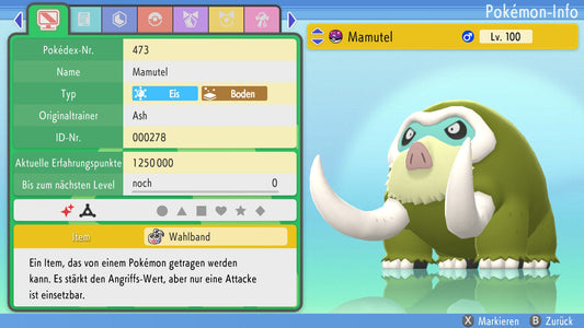 #473 Mamutel PvP BDSP