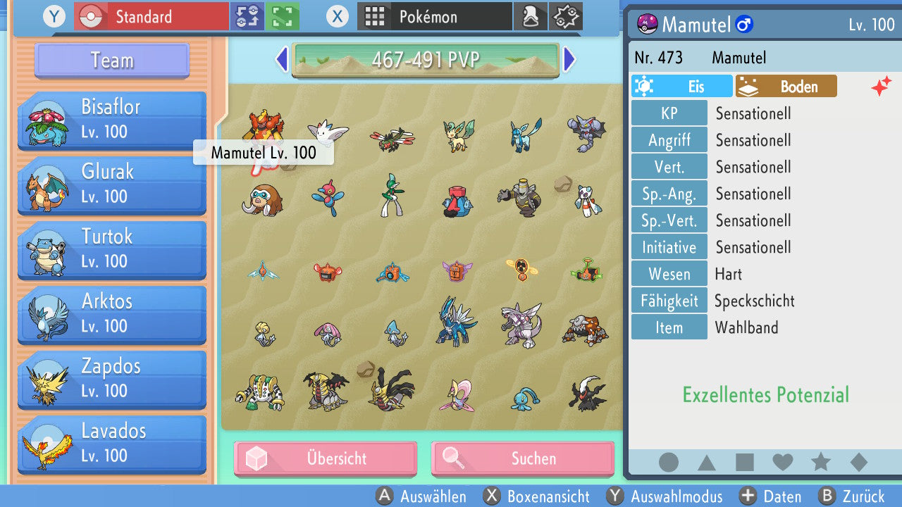 #473 Mamutel PVP BDSP