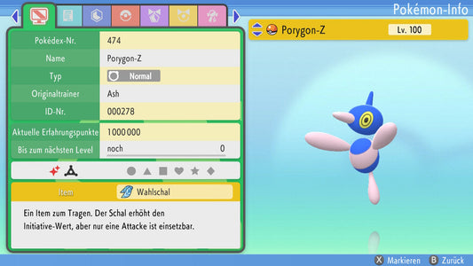 #474 Porygon-Z PvP BDSP