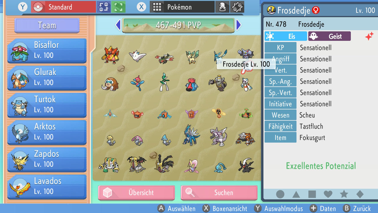 #478 Frosdedje PVP BDSP