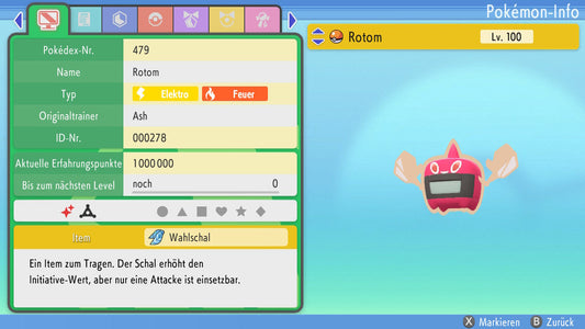 #479 Rotom Heat PvP BDSP