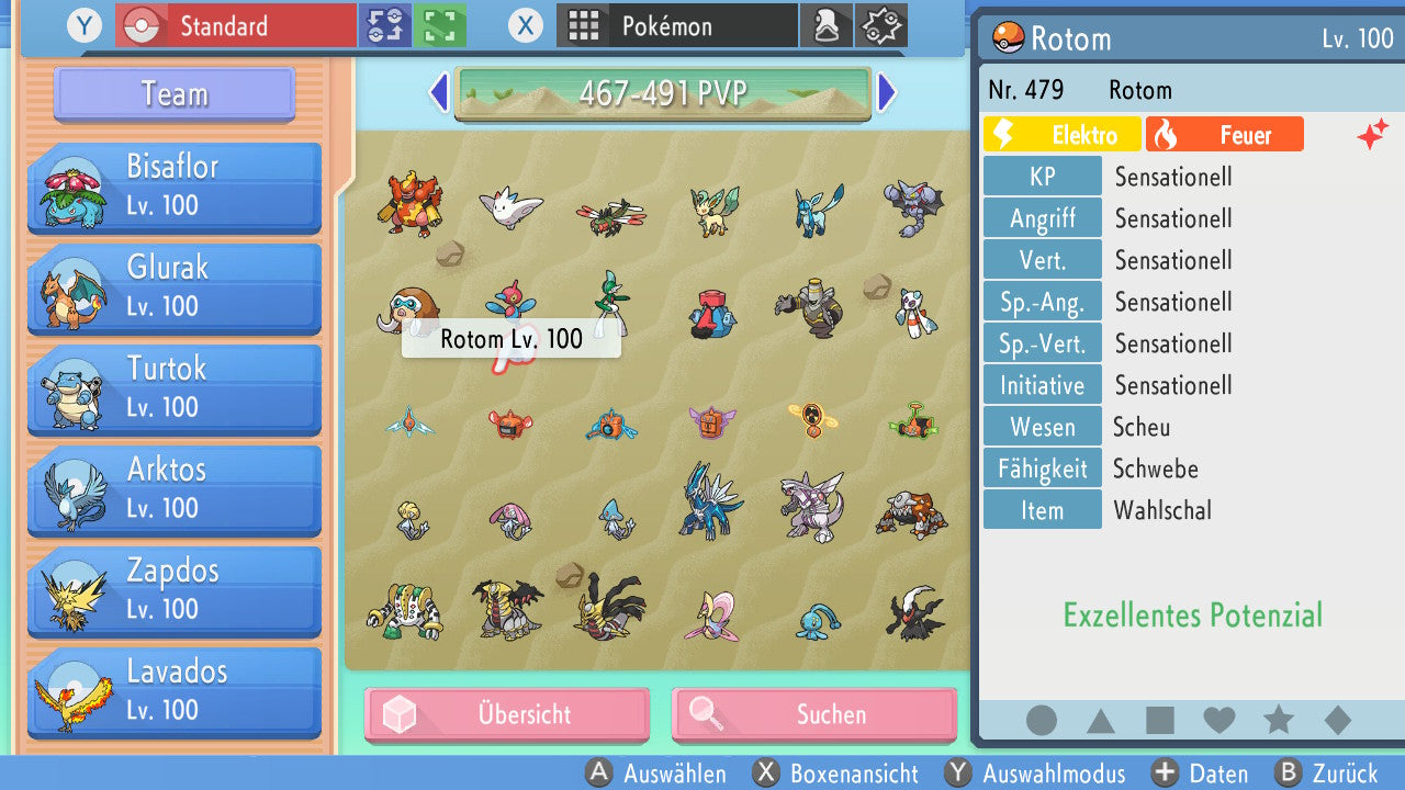 #479 Rotom Hitze PVP BDSP