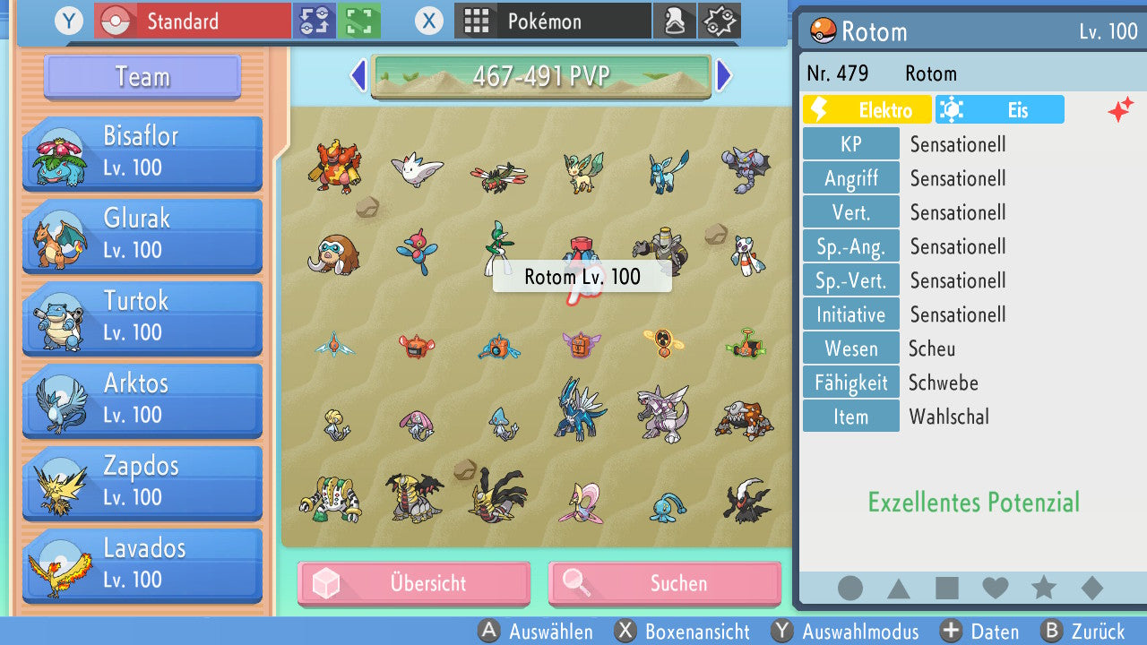 #479 Rotom Frost PVP BDSP
