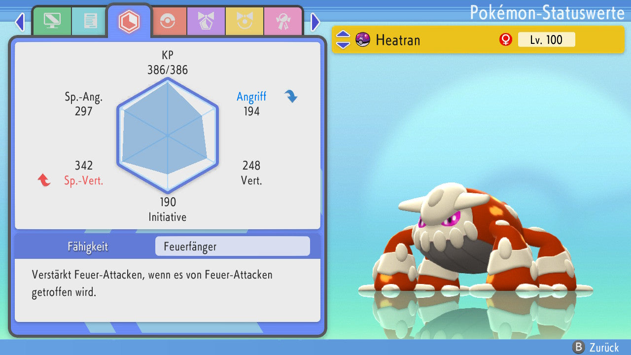 #485 Heatran PVP BDSP