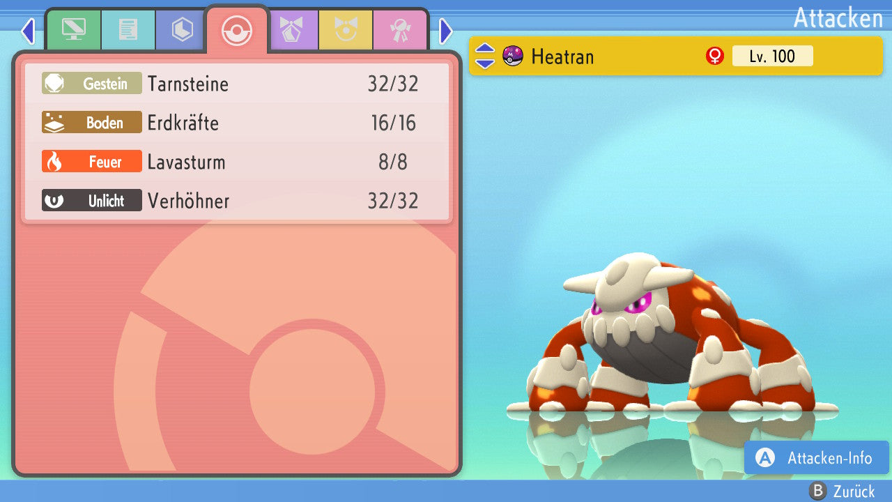 #485 Heatran PVP BDSP