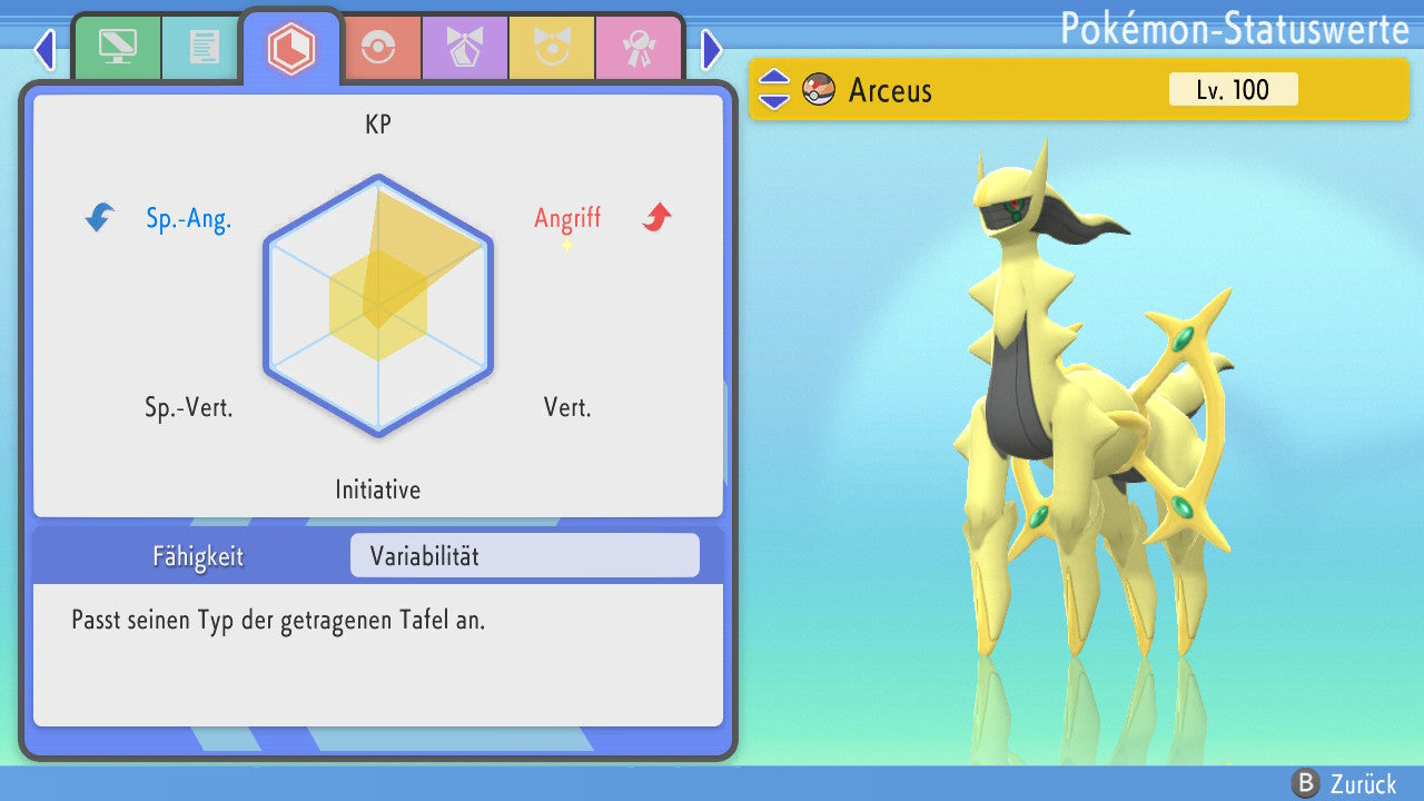 #493 Arceus Normal PVP BDSP