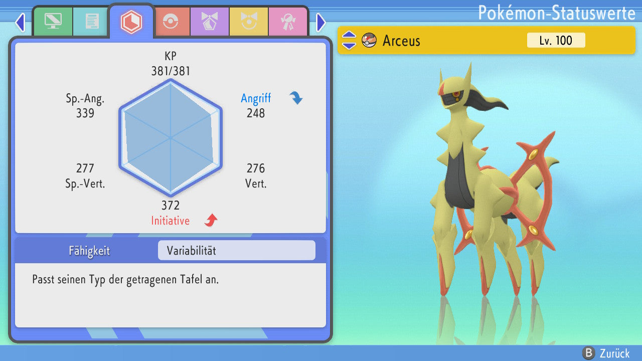 #493 Arceus Combat PVP