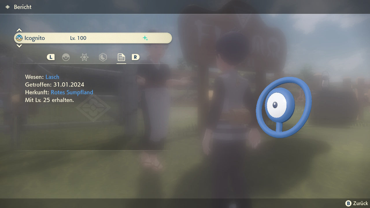 #201 Unown O PLA