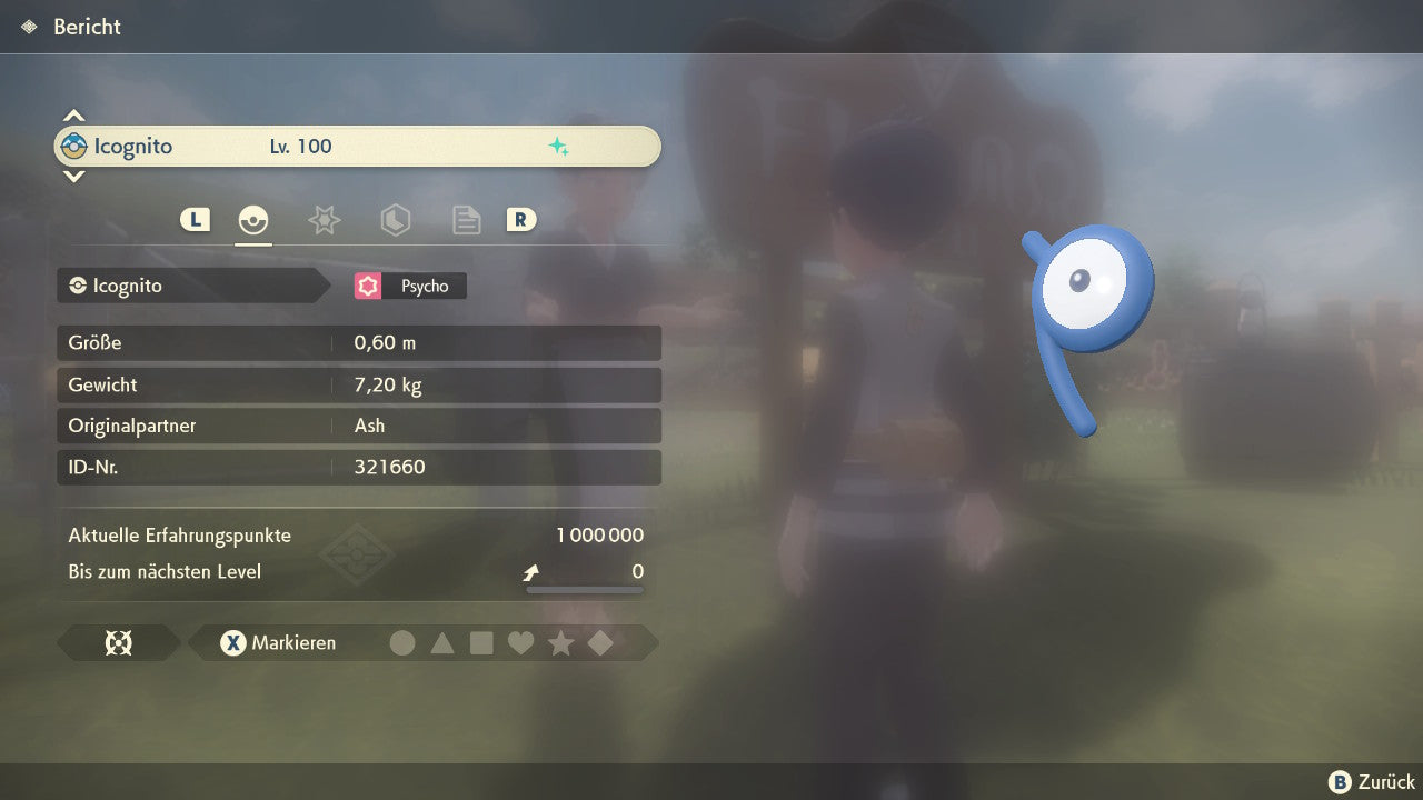 #201 Unown P PLA