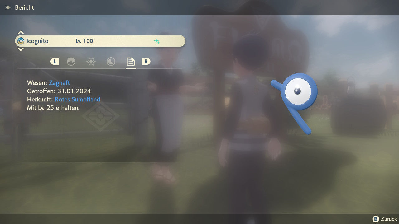 #201 Unown P PLA