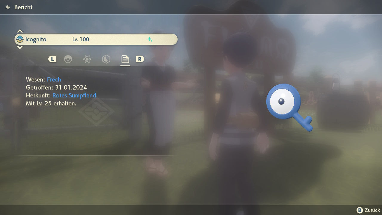 #201 Unown Q PLA