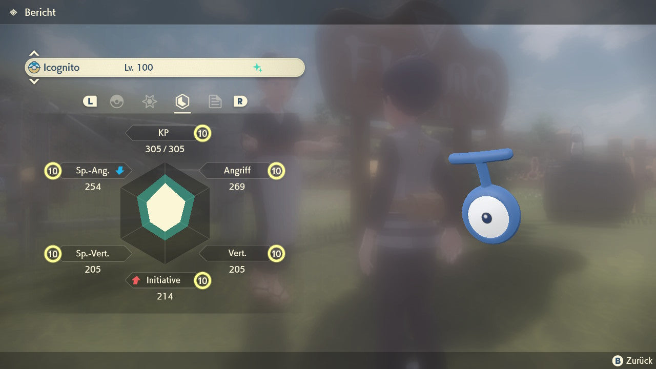 #201 Unown T PLA