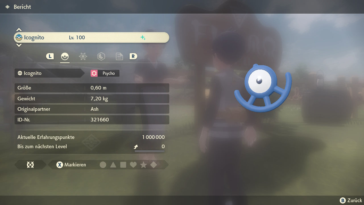 #201 Unown U PLA