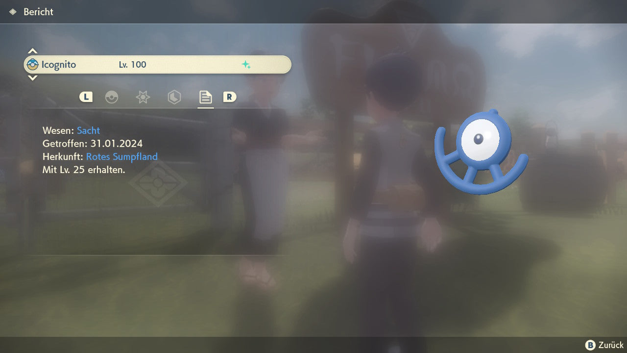 #201 Unown U PLA