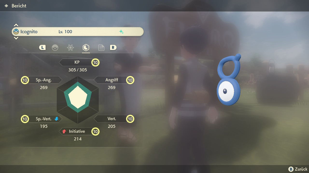 #201 Unown V PLA
