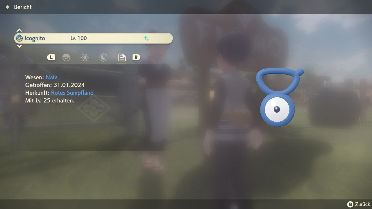#201 Unown V PLA