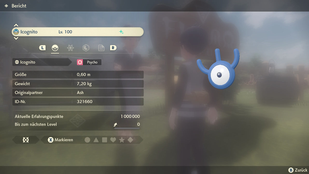 #201 Unown W PLA
