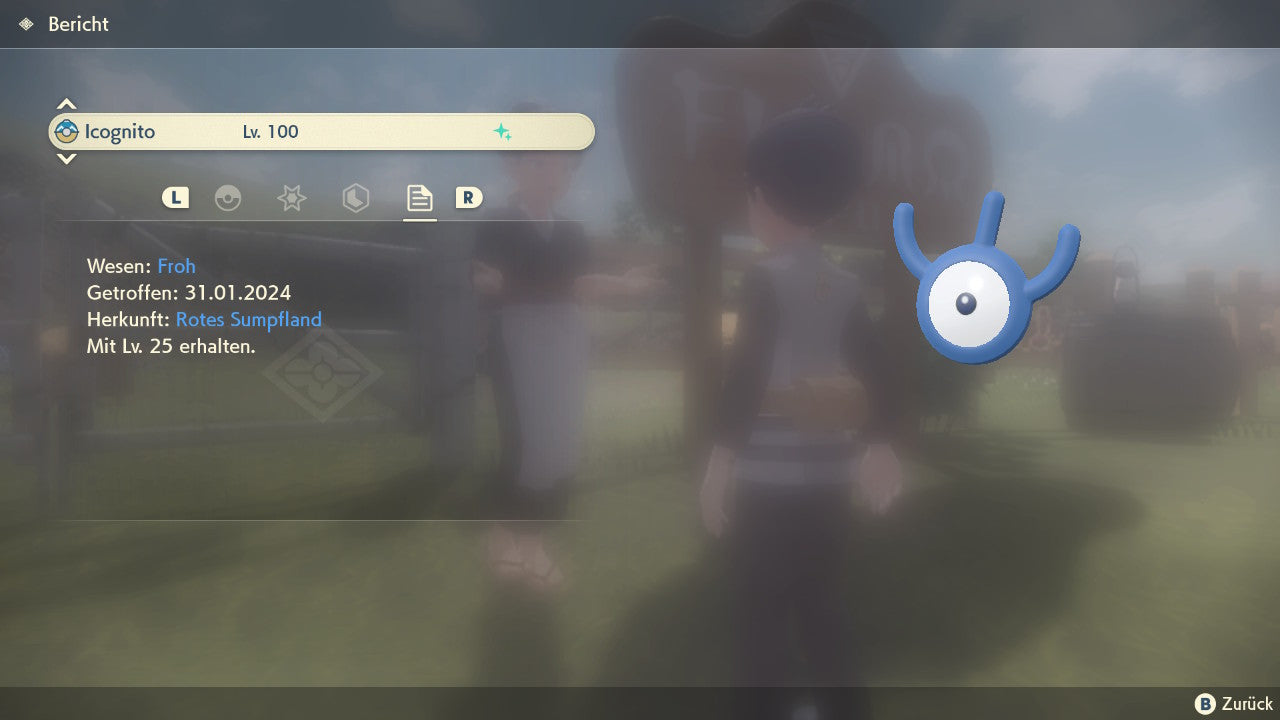#201 Unown W PLA