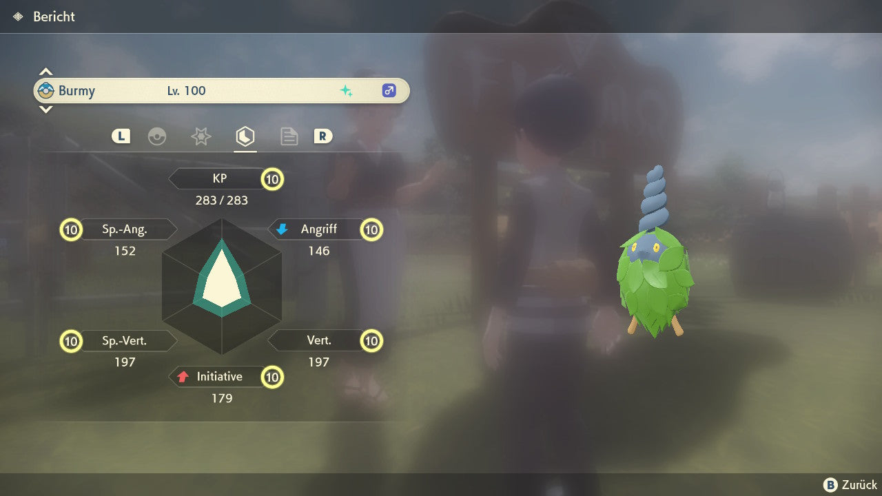 #412 Burmy Plant Cape PLA