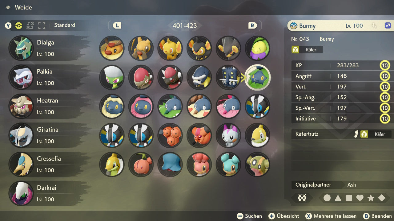 #412 Burmy Plant Cape PLA