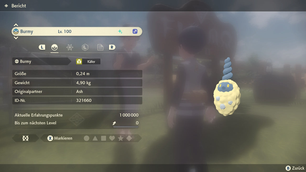 #412 Burmy Sandcloak PLA