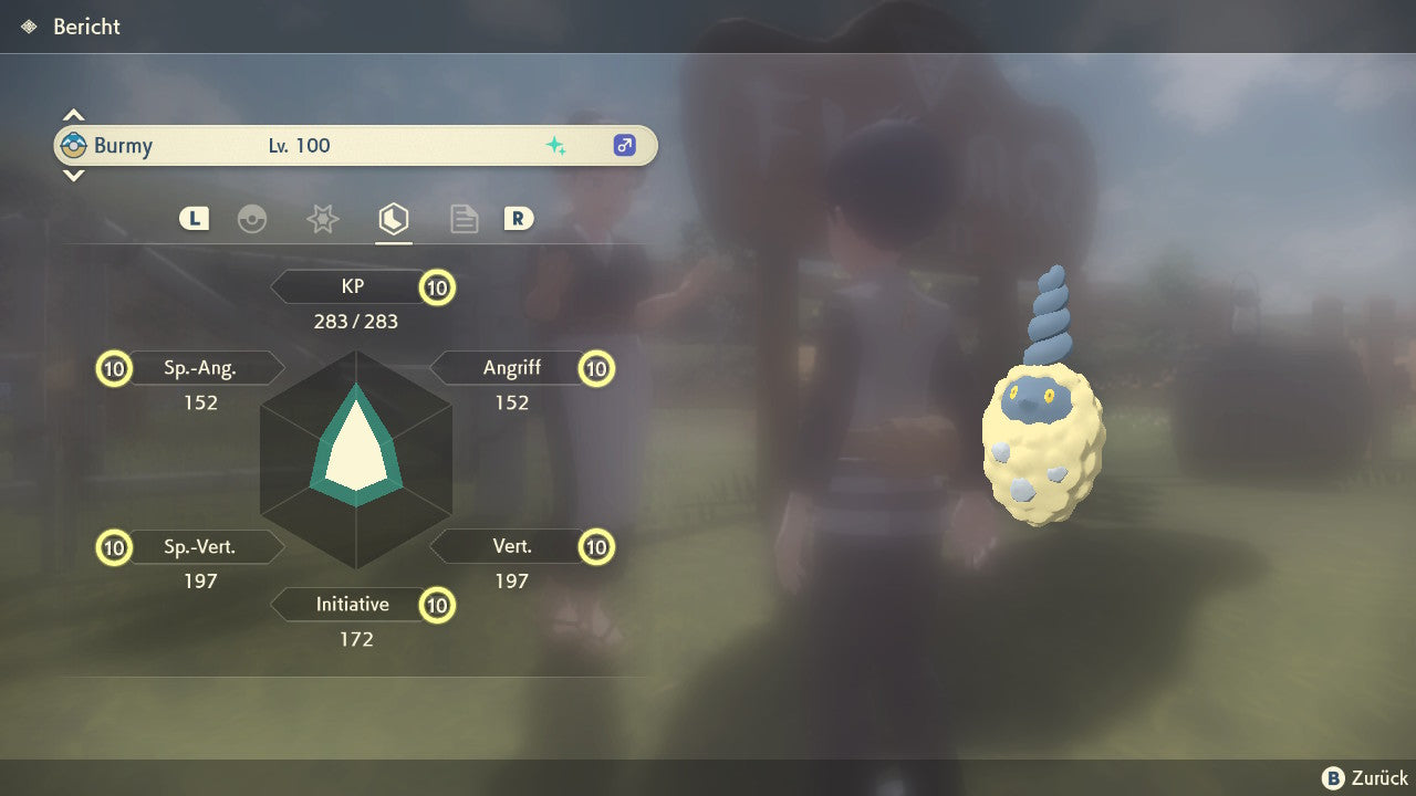 #412 Burmy Sandcloak PLA
