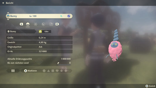 #412 Cape Burmy en chiffon PLA