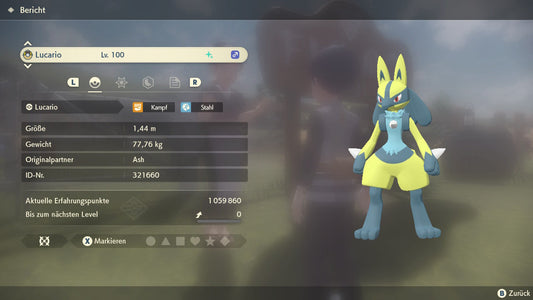 #448 Lucario PLA