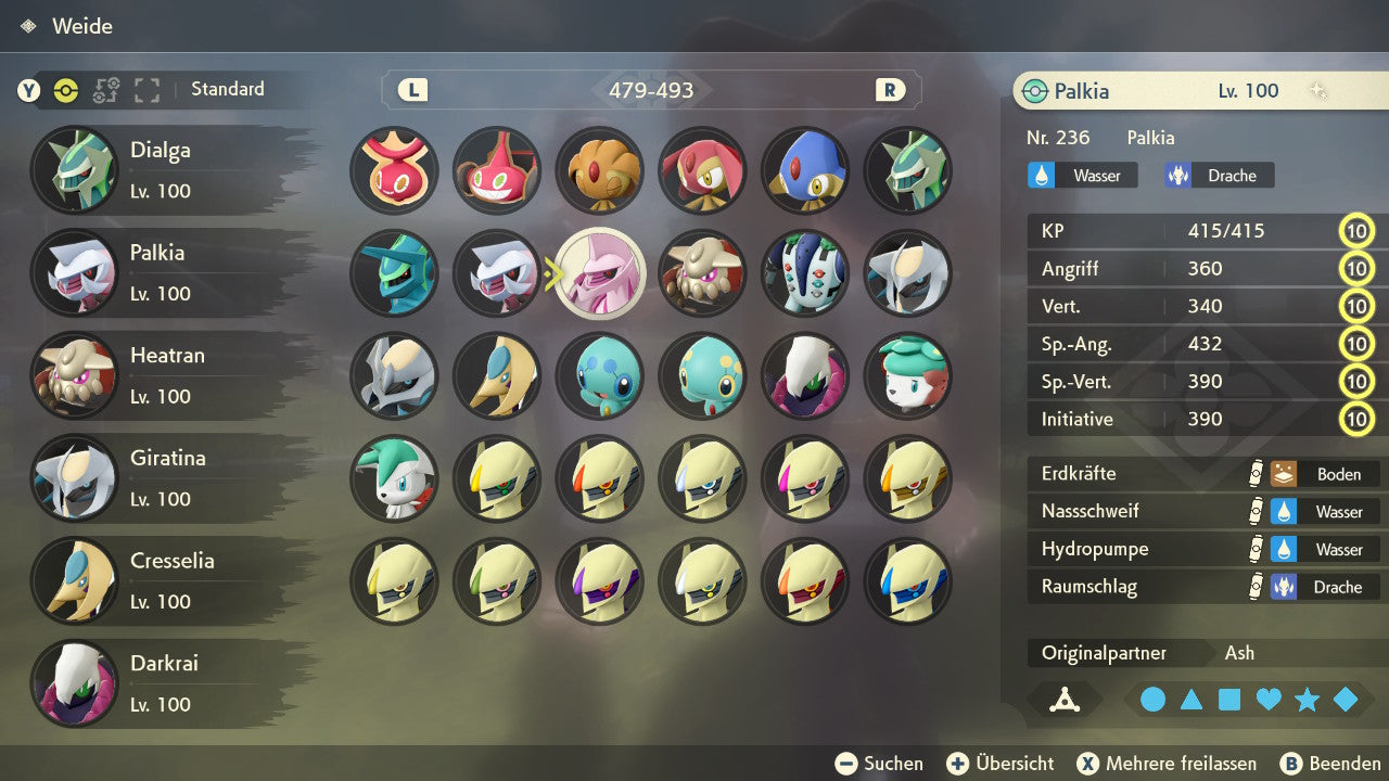 #484 Palkia-Urform PLA