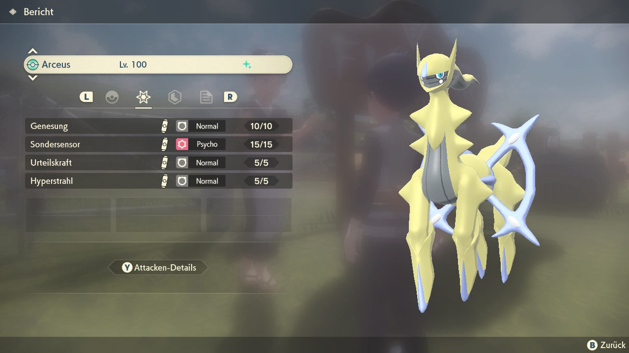 #493 Arceus-Flug PLA