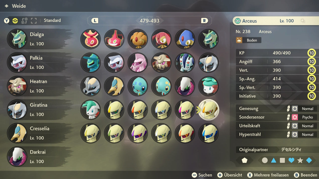 #493 Arceus Ground PLA