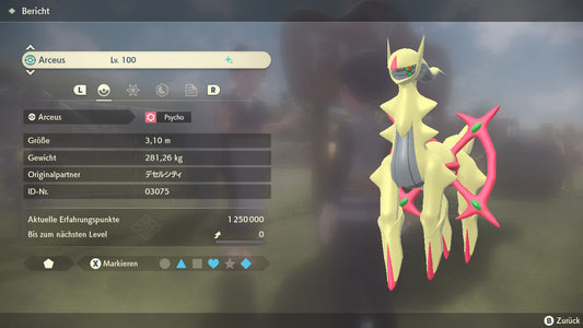 #493 Arceus Psycho PLA