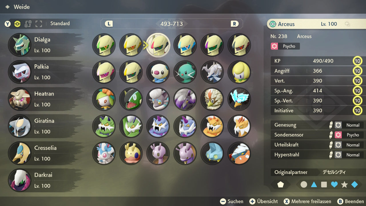 #493 Arceus-Psycho PLA