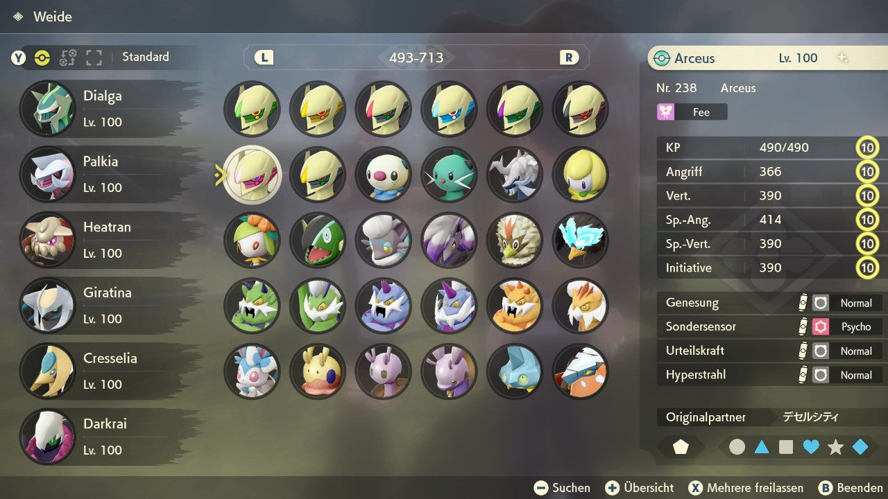 #493 Arceus-Fee PLA