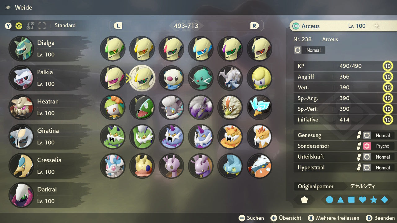 #493 Arceus-Legende PLA